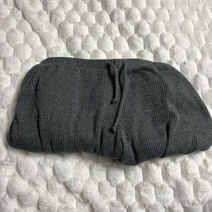 Hollister Kids Charcoal Ribbed Joggers